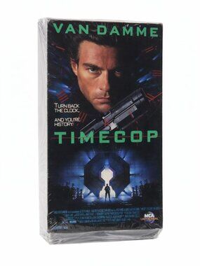 Timecop VHS Tape Sealed Jean-Claude Van Damme MCA Universal Sci-Fi Action Movie